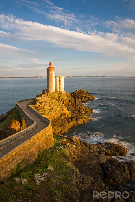 Papier peint  Haut phare dans une baie
