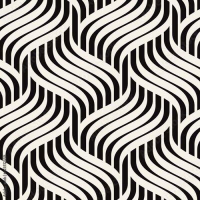 Papier peint  Illusion monochromatique de l'abstraction