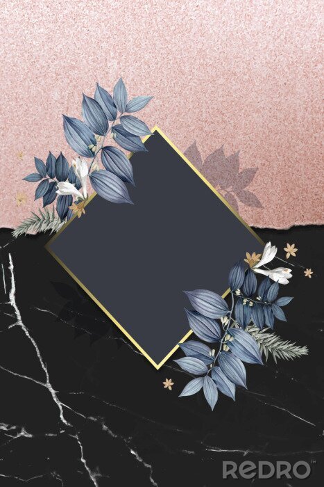 Papier peint  Illustration de fleurs XXL