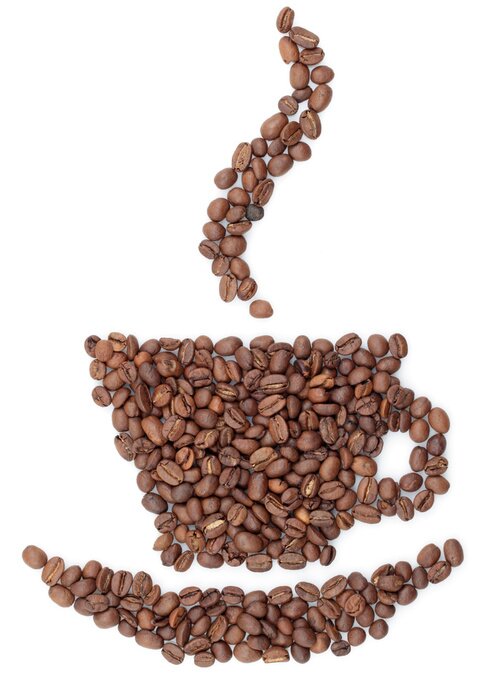 Papier peint  Image café