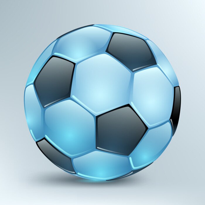 Papier peint  Imitation ballon de foot néon