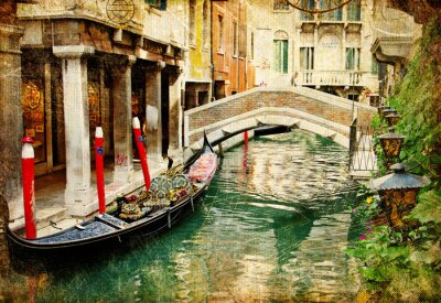 incroyable Venise - série de cartes anciennes