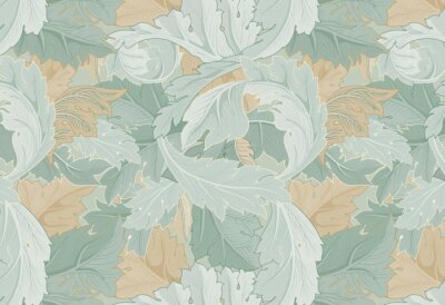 Papier peint  Jardin de fleurs William Morris