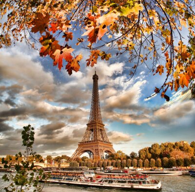 Papier peint  Journée d'automne à Paris