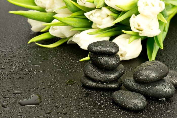 Papier peint  Kamienie spa