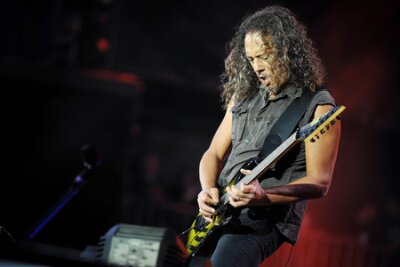 Papier peint  Kirk Hammett guitariste de Metallica