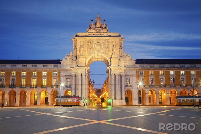 Papier peint  L'Arc de triomphe à Lisbonne
