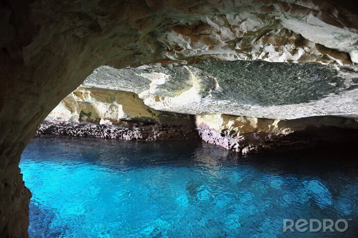 Papier peint  L'eau dans une grotte