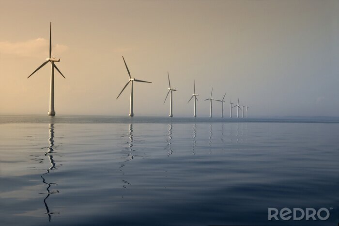 Papier peint  L'énergie éolienne