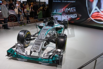 Papier peint  L'International Motor Show à Moscou. 2014 Mercedes.