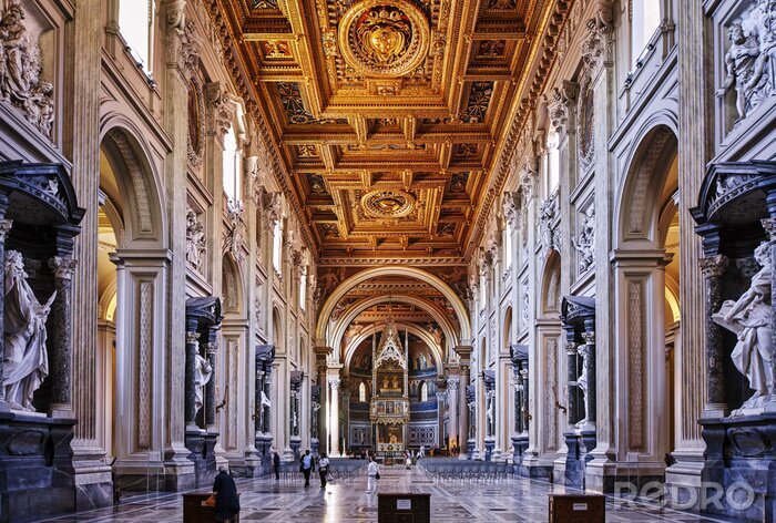 Papier peint  La Basilique Saint Gothard à Rome