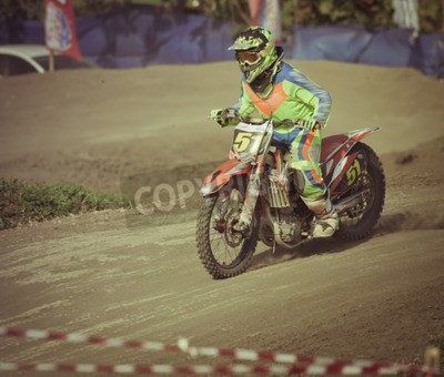 Papier peint  La concurrence extrême de motocross à Bali