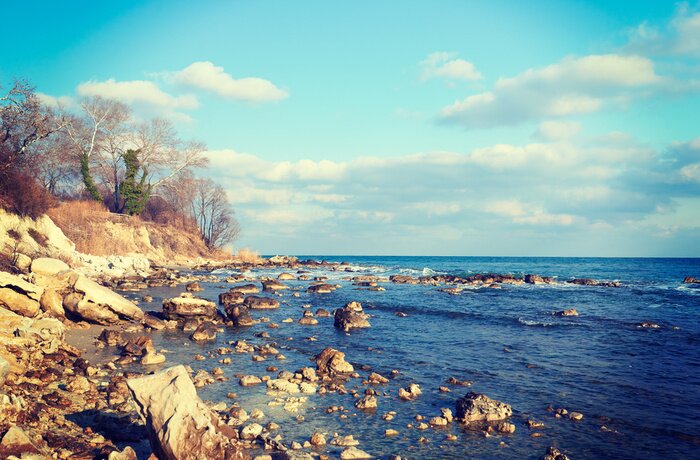 Papier peint  La côte maritime en Bulgarie