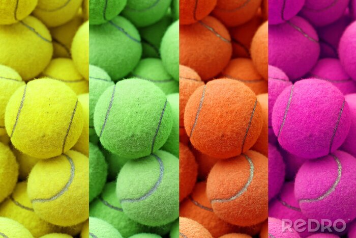 Papier peint  la couleur exotique balle de tennis