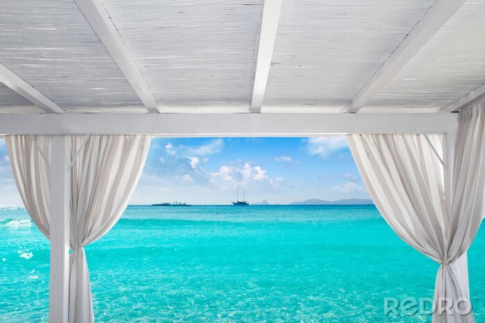 Papier peint  La mer à Ibiza