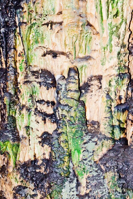 Papier peint  La nature comme roche abstraite