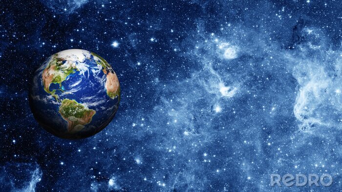 Papier peint  La planète Terre dans l'espace