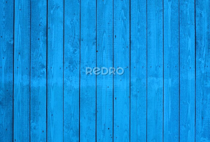 Papier peint  La texture du bois en bleu