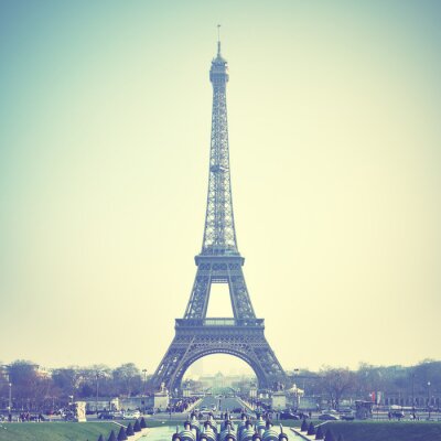 La Tour Eiffel en bleu