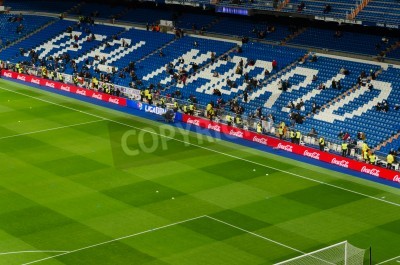 Papier peint  La tribune du Santiago Bernabeu