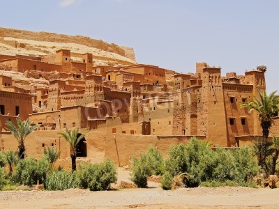 Papier peint  La ville dans le désert