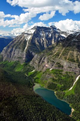 Lac avalanche . Glacier National Park