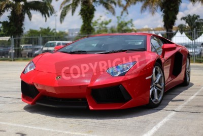 Papier peint  Lamborghini Aventador