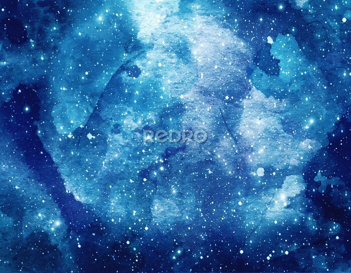 Papier peint  Le bleu du ciel nocturne