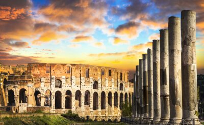 Le Colisée historique de Rome