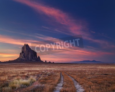 Papier peint  Le désert au crépuscule