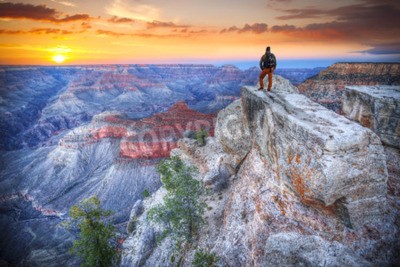 Papier peint  Le désert et le Grand Canyon