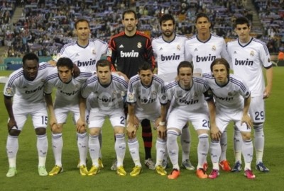 Papier peint  Le onze du Real Madrid