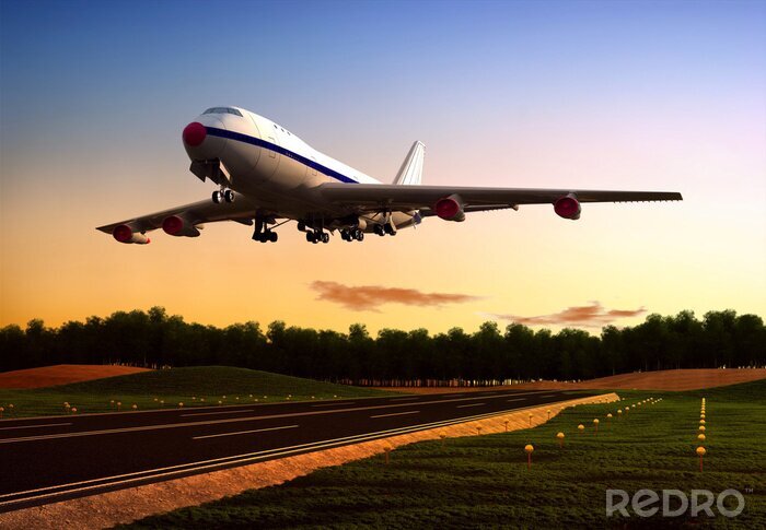 Papier peint  Le plan