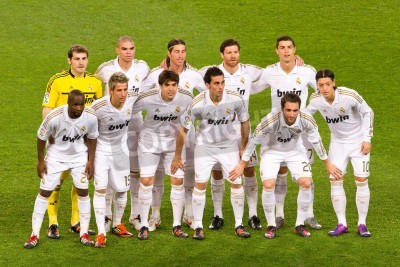 Papier peint  Le Real Madrid au Camp Nou