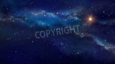 Papier peint  Le soleil et les autres étoiles