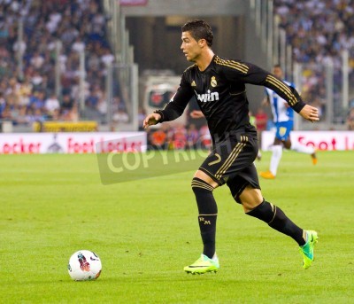 Papier peint  Legend Ronaldo avant de tirer un but