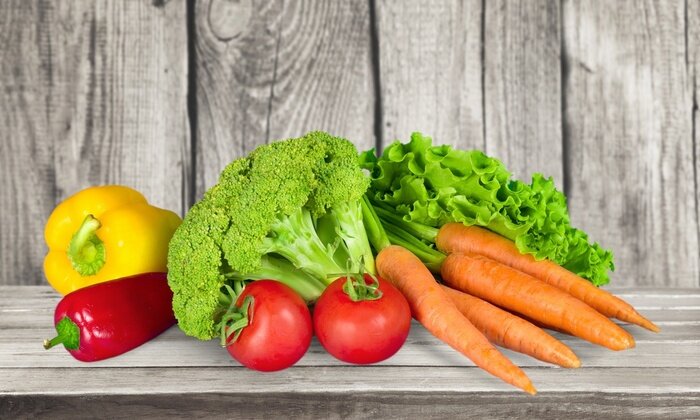 Papier peint  Légumes crus