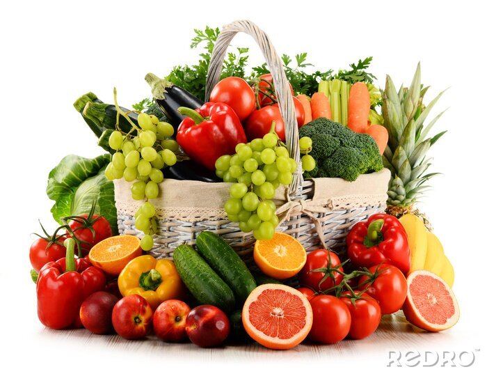 Papier peint  Légumes et fruits juteux