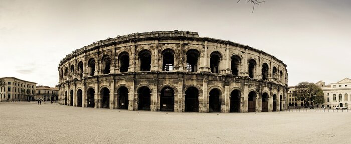 Papier peint  Les Arènes de Nîmes