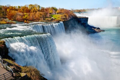 Papier peint  Les chutes du Niagara en automne