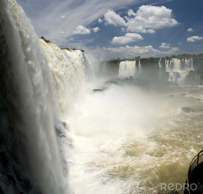 Papier peint  Les grandes chutes d'eau du Brésil