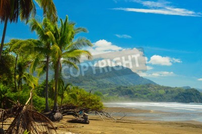 Papier peint  Les tropiques et la plage au Costa Rica