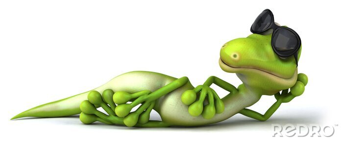 Papier peint  Lézard