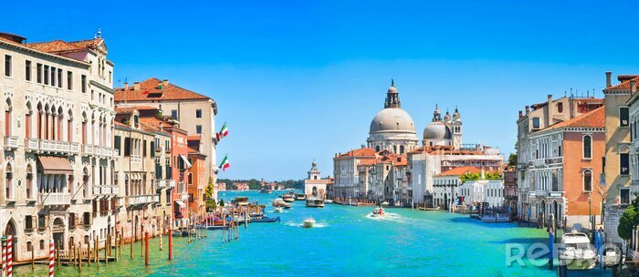 Papier peint  Ligne d'horizon turquoise de Venise