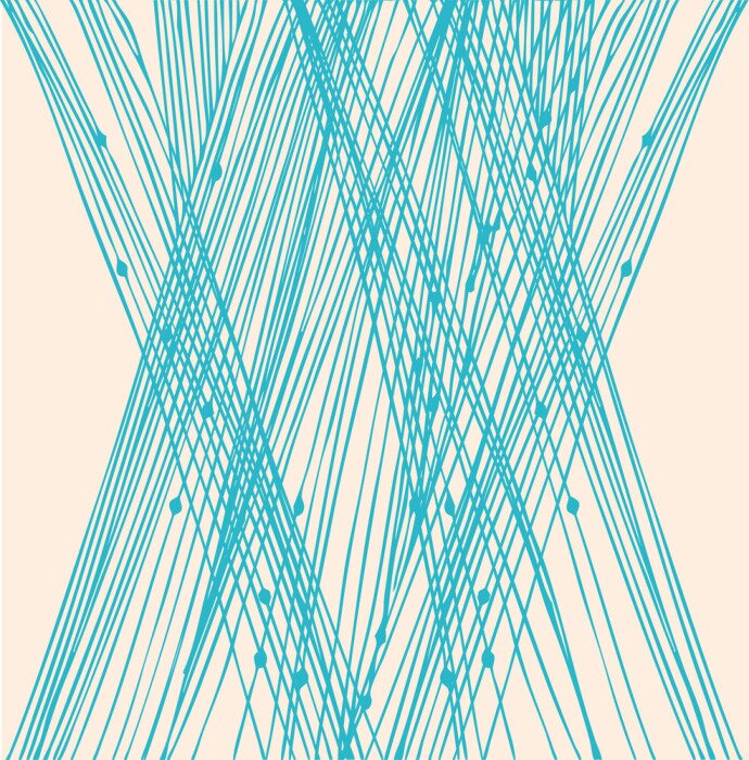 Papier peint  Lignes bleues