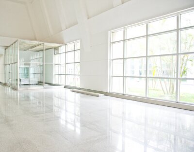 Papier peint  Loft moderne avec des fenêtres