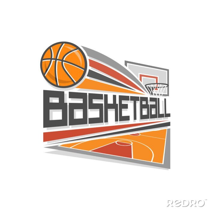 Papier peint  logo de basket-ball