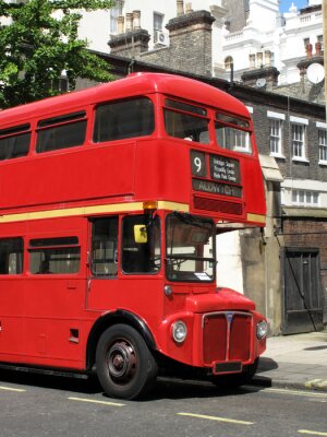 Papier peint  Londres Double Decker Bus