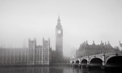 Londres noir et blanc