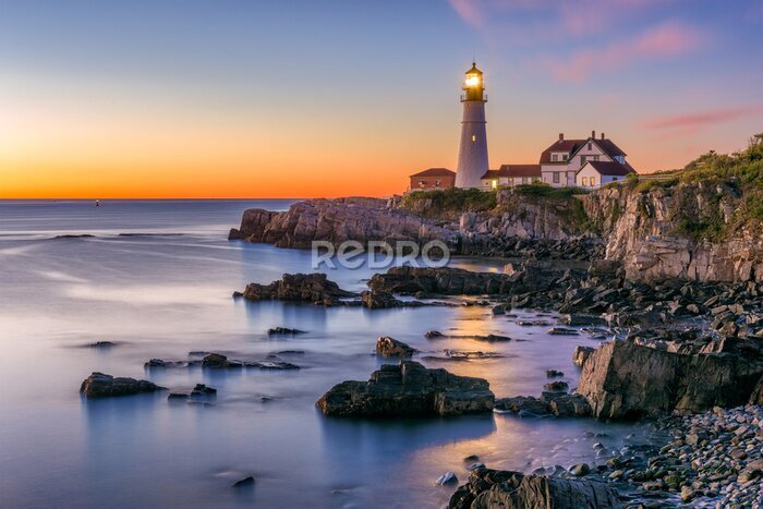 Papier peint  Lumière principale de Portland